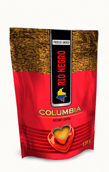 Кава натуральна розчинна Rio Negro Columbia 120г. - Закуски к пиву TM Belosvet
