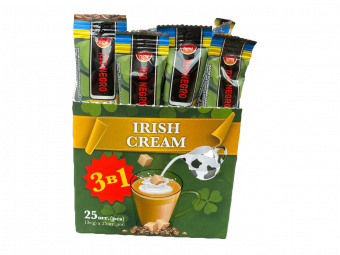 Напій кавовий Rio Negra 3 в 1 Irish Cream 13гр* 25 шт - Закуски к пиву TM Belosvet