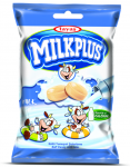 Цукерки жувальні "MILK PLUS" з молочним смаком 80гр. 12шт х 2 блока | Снеки от Компании Belosvet