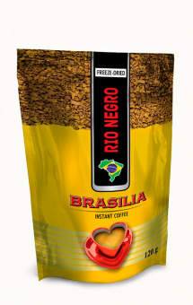 Кава натуральна розчинна Rio Negro Brasilia 60г. - Закуски к пиву TM Belosvet