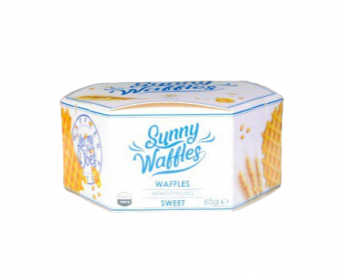 Sunny waffles 65 гр. 18шт - Закуски к пиву TM Belosvet